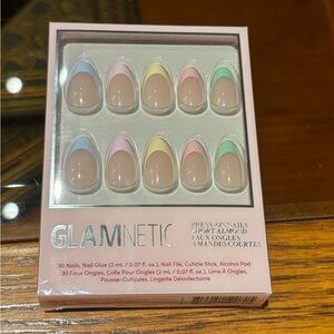 Glamnetic Almond Press-On Nails- Confetti